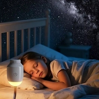 Projecteur de ciel étoilé HD ABS, réglable en focale, mini planétarium USB, projecteur de galaxie, veilleuse pour chambres, plafonds, décoration de voiture