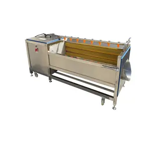 newest high efficiency potato vegetable cleaning machine industrial fresh vegetable fruits washing machine