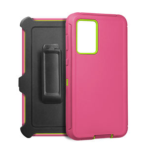 Étui de téléphone portable robuste avec clip de ceinture hybride Defender Armor étui rigide pour Galaxy A32 <span class=keywords><strong>A33</strong></span> A35 A35 A30 A21S A23 A25 4G 5G - Product Image 2