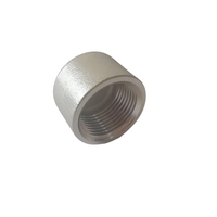 Capuchon de tuyau en acier inoxydable usiné de haute précision, résistant à la corrosion, avec filetage BSPT et bouchon d'extrémité, OEM ODM