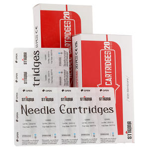 Stigmatisation RL 0.30mm/0.35mm aiguilles de cartouche de tatouage de sourcil permanentes jetables 20 pièces/boîte pour le fournisseur de tatouage de confiance d'art corporel - Product Image 2