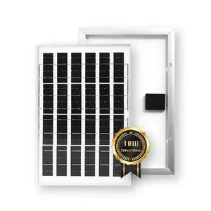 2023 keluaran baru 10W Panel surya 10W 5V 6V 12V Panneau Solaire 6V 10W