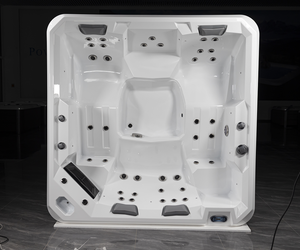 <span class=keywords><strong>Baignoire</strong></span> de marque haut de gamme avec plusieurs fonctionnalités spa, température d'eau stable et fonction de massage - Product Image 5