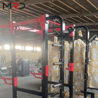 Équipement de musculation professionnel, rack à squats en acier avec machine Smith, entraîneur fonctionnel - Écologique, couleur personnalisable