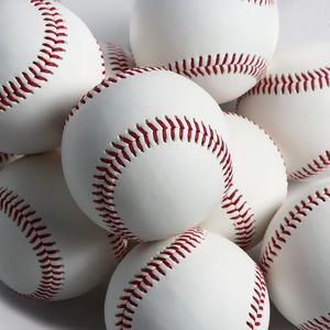 High Quality Custom 9 Inch PU Leather Softball and <strong>Baseball</strong> <strong>Balls</strong> Outdoor Game Suitable Custom Logo Included - Product Image 3
