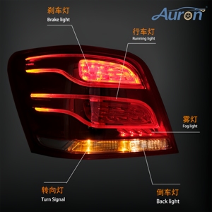 Nuevas Luces Traseras LED Secuenciales Transparentes para Benz GLK 2013-2015 Facelift, Señal de Freno Dinámica, Reequipamiento OE MR-MB-07-15-GLK - Product Image 5