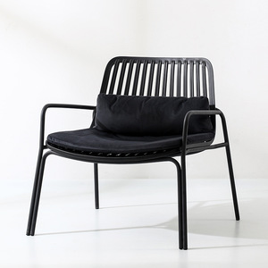 Sillón de Plástico de Diseño Nórdico, Popular, Resistente al Agua, Reclinable, Moderno, Minimalista, Individual, para Exteriores - Product Image 1