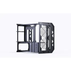 Boîtier <span class=keywords><strong>PC</strong></span> ITX Open Air en aluminium CNC, supportant 2 ventilateurs de 120 mm et un radiateur de 280 mm pour le gaming DIY - Product Image 6