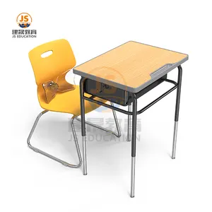 Muebles de la escuela primaria en china moderna clase sillas de escritorio