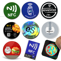 Precio de fábrica Impresoras etiqueta RFID etiqueta teléfono pegatina espacio teléfono etiquetas impermeables QR pegatinas QR chip 13,56 MHz UHF NFC rfid etiquetas