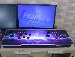 เครื่องเกมอาร์เคดสไตล์เรโทรคลาสสิก ให้ประสบการณ์การเล่นเกมที่<span class=keywords><strong>แท้</strong></span>จริง พร้อมจอแสดงผลความละเอียดสูง สำหรับนักสะสมและสถานที่บันเทิง - Product Image 1