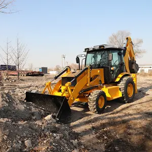 China 2024 Backhoe Loader 4x4 Earth-Moving Machine For Sale