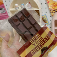 Jouet anti-stress en TPR souple et compressible en forme de barre de chocolat réaliste pour les 14 ans et plus et commandes en gros