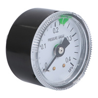 Manomètre de pression hydraulique, Mini jauge de pression, compresseur d'air, manomètre, 1/8 ", testeur de pression, 1.5 psi/4bar