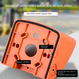 Barato al aire libre de carga pila de enchufe cubierta de la lluvia cubierta impermeable - Product Image 4