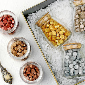 Granulés de cire à cacheter Suidis 7cm*5.5cm séchage rapide pour sceau, plusieurs couleurs disponibles - Product Image 4