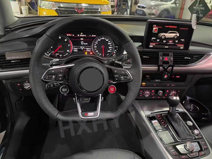 พวงมาลัยคาร์บอนไฟเบอร์ LED R8 สำหรับ <span class=keywords><strong>Audi</strong></span> <span class=keywords><strong>RS</strong></span> A3 A4L <span class=keywords><strong>A5</strong></span> A6L A7 Q2 Q3 S4 S5 S7 8V B8 C7 แบบกำหนดเองได้ - Product Image 4