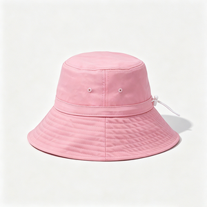 Sombrero de Pescador Rosa Unisex con Protección Solar UPF 50+, Secado Rápido, Logotipo Bordado en 3D, Ala Ancha, para Viajes al Aire Libre y Uso Diario - Product Image 5