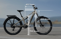 Nouveau VTT électrique Amflow TL Carbon EMTB Avinox M2 Amflow TL Carbon léger avec batterie lithium-ion amovible RS800