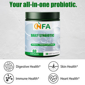 Capsules Synbiotiques Quotidiennes OEM ODM avec Mélange Probiotique pour la Santé Digestive Favorisant une Régularité Saine et une Peau Nette - Product Image 3