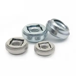 SS304 Stainless Steel AC AS LAC Self Clinching Floating Nut M3 M4 M5 M6 Plated with Locking Thread Floating Nuts