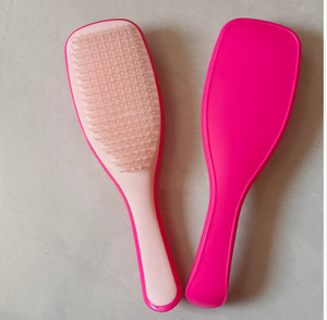 Cepillo Desenredante de Masaje con Cojín de Aire Ecológico y Suave, Portátil para el Hogar, para Peinar Cabello Largo, con Mango de Plástico y Gran Curvatura - Product Image 5