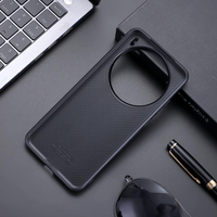 Étui de téléphone antichoc en cuir PU de luxe avec pare-chocs souple en TPU et coque arrière rigide en PC avec aimant pour UnePlus