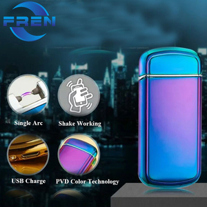 All'ingrosso a buon mercato ricaricabile USB accendisigari singolo arco agitazione con Design classico altri accessori per il fumo - Product Image 6