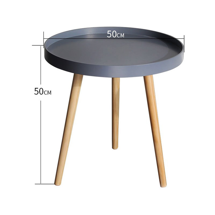 Table basse moderne grise