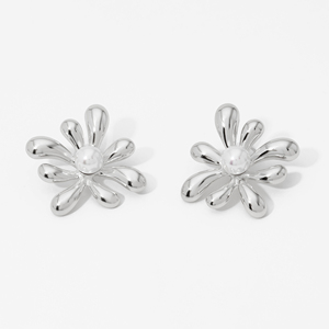 Clioro ต่างหู<span class=keywords><strong>ส</strong></span><span class=keywords><strong>แตน</strong></span><span class=keywords><strong>เล</strong></span><span class=keywords><strong>ส</strong></span>ไม่เป็นสนิมกันน้ำสำหรับผู้หญิงต่างหูไข่มุกชุบทองเครื่องประดับสำหรับผู้หญิง - Product Image 5