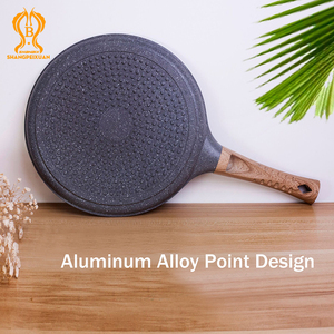 Chảo đá y tế 20cm/24cm/28cm, chống dính, tròn, dùng làm bánh kếp, trứng tráng, nướng thịt - Product Image 2