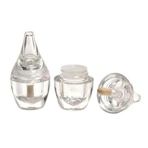 Goccioline di cristallo trasparente pieno trasparente a forma di bottiglia vuota lucidalabbra da 3ML di plastica lucidalabbra grande bacchetta tubi - Product Image 1