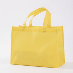 Sac en tissu fourre-tout en PP non tissé promotionnel d'épicerie non tissé réutilisable recyclé à bas quantité minimale de commande avec impression de Logo personnalisé - Product Image 4