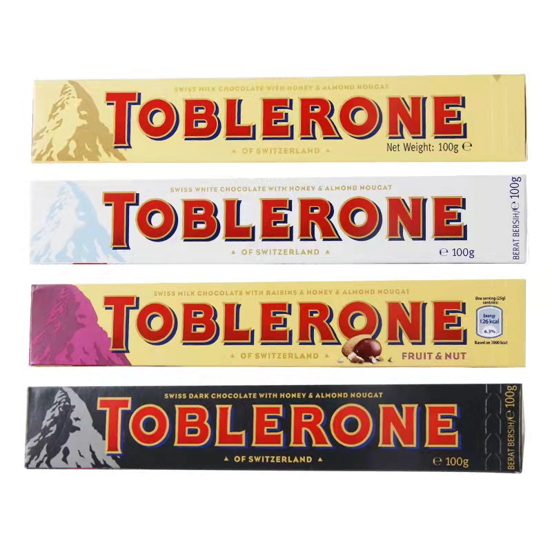 Свежий новый Tobleron 100 г темного шоколада