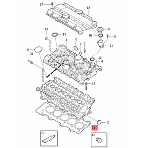 Joint de culasse 31251501 pour Volvo <span class=keywords><strong>S40</strong></span> V50 C70 C30 S60 2004-2013 - 30637067 Goetze - Pièces automobiles - Product Image 6