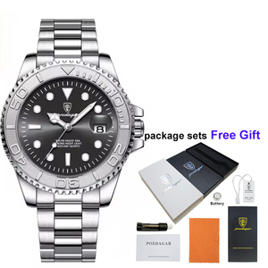 Relojes de Pulsera de Lujo para Hombre Poedagar, Modelos en Oferta, Relojes de Cuarzo Originales Resistentes al Agua para Hombre, <span class=keywords><strong>Reloj</strong></span> Para Hombre, Montre Homme - Product Image 5