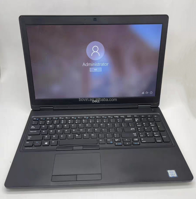High quality wholesale price for Del l E5590 i5 i7 8gen 256G SSD used Business laptop Home & Office computer numeric keyboard