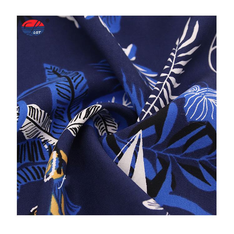 Модная непрерывная lyocell ткань популярная 30S 160gsm цифровая печать рубашка ткань для одежды