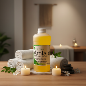 Aceite de Amla Puro de la India para el Cuidado del Cabello, Aceite de Amla Vegano Crudo para Reparación del Cabello Dañado y Seco, Venta al por Mayor - Product Image 4