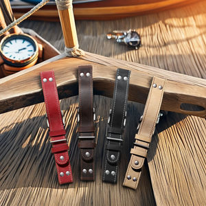 Correa de reloj de cuero de vaca de grano completo Vintage de lujo para hombre personalizable 20mm/22mm reemplazo de pulsera OEM ODM - Product Image 6