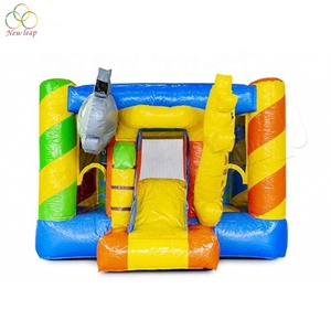 Động Vật <span class=keywords><strong>Inflatable</strong></span> <span class=keywords><strong>Jumping</strong></span> <span class=keywords><strong>Castle</strong></span> Luftburg Bespoke Hươu Cao Cổ Bouncy Castles - Product Image 2