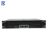Amplificateurs audio de scène professionnels haute puissance FP1200 2*600W avec boîtier métallique pour spectacles sonores en direct, systèmes d'équipement DJ