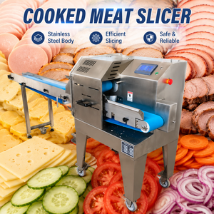 Affettatrice Automatica Commerciale per Carne, Prosciutto, Formaggio, Bacon e <span class=keywords><strong>Tacchino</strong></span> |   Lavorazione Alimentare in Fabbrica - Product Image 1