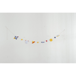 Colgante de pared de algodón de alta calidad, juguete colorido para bebé, macramé, bohemio, borla - Product Image 4