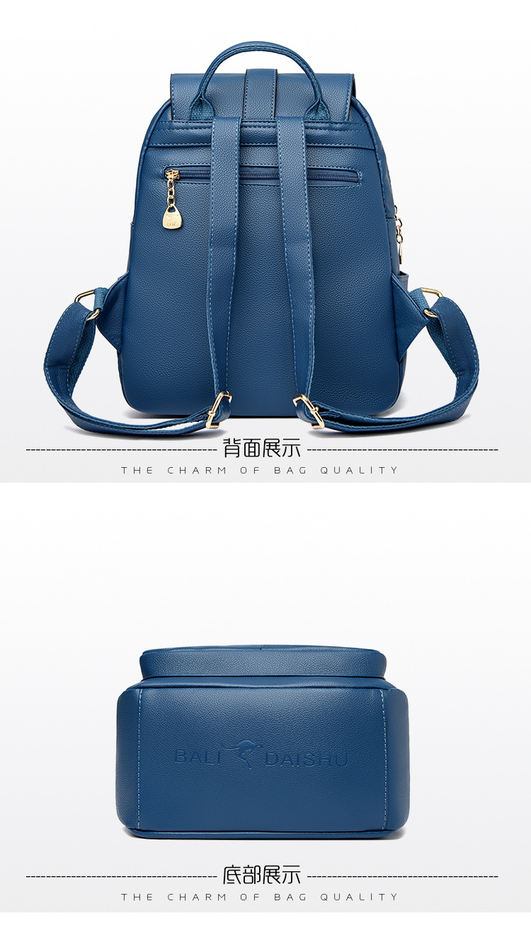 Anti-theft Travel Bagpack - Luxury Designer Shoulder Bag display picture 1