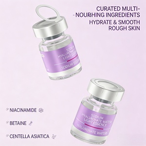 Lot d'ampoules de sérum hydratant à l'<span class=keywords><strong>acide</strong></span> <span class=keywords><strong>hyaluronique</strong></span> non injectable en gros pour le repulpage du visage, hydratant profond, sérum facial hydratant - Product Image 5