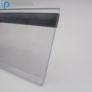 Hiplastics DBR52 DBR95 Suministros Durable Cinta magnética <span class=keywords><strong>Pallet</strong></span> Rack Soportes de etiquetas de papel para exhibición al por menor - Product Image 3