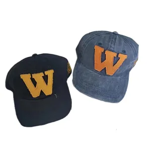 Wholesale Unisex Cotton Embroidery Logo Baseball Cap Hat Custom Gorras Sports Baseball Cap Supplier