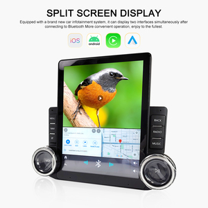 9.7 inch inch đa phương tiện xe Stereo kim cương Carplay Android Auto GPS đài phát thanh xe phím chức năng DVD Xe Máy nghe nhạc - Product Image 4