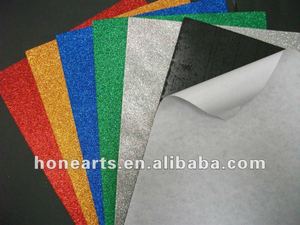 Papier <span class=keywords><strong>mousse</strong></span> pailleté <span class=keywords><strong>auto</strong></span>-<span class=keywords><strong>adhésif</strong></span>, couleur unie, pour les loisirs créatifs et l'artisanat des enfants - Product Image 5